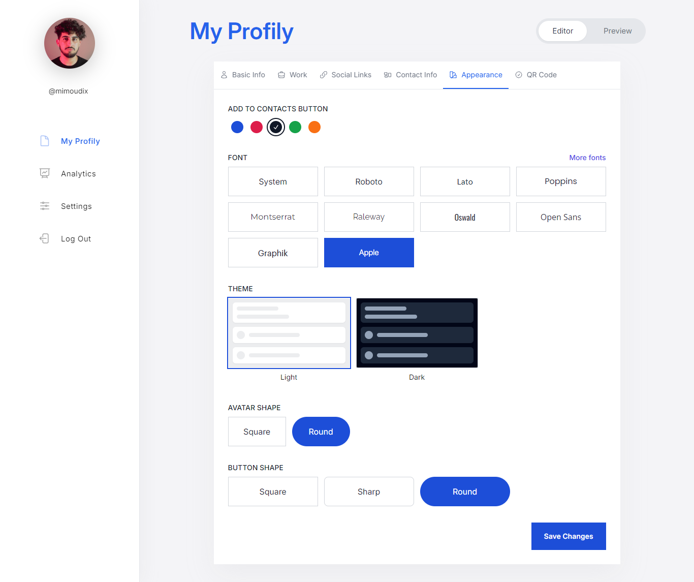 Profily.link Fast Customization With Zero Effort